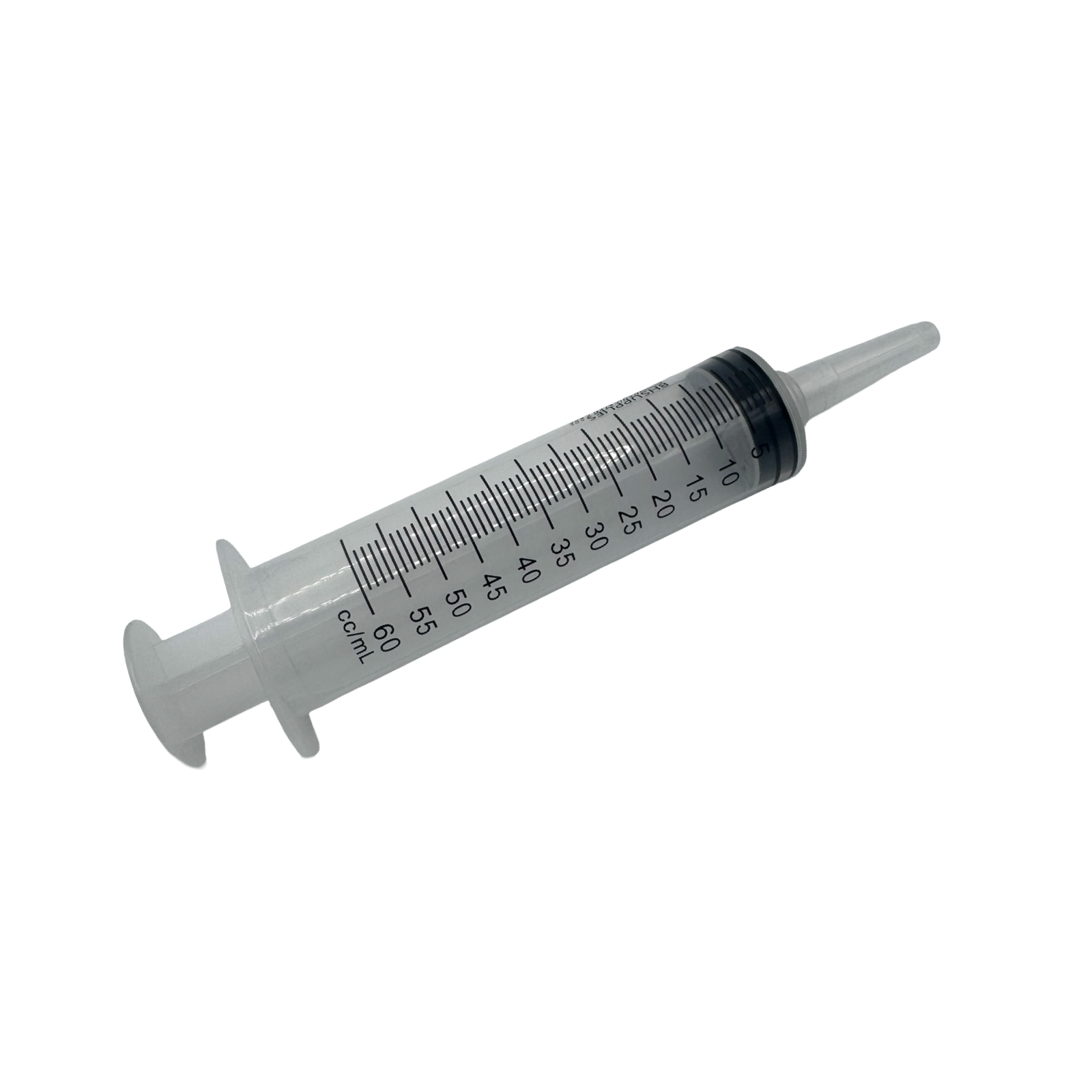 60mL Backflush Syringe (NO DECAL)